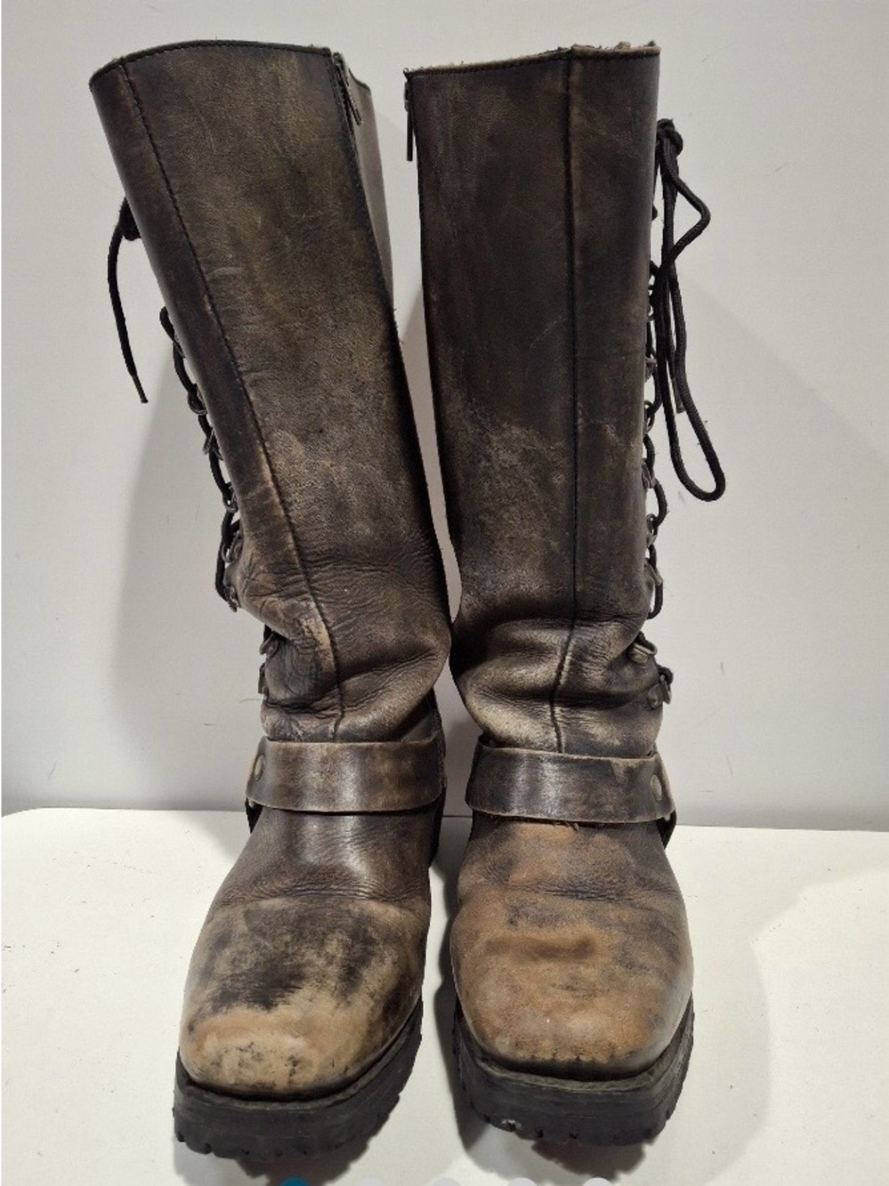 Milwaukee MBL9368 Men's Engineer
Motorcycle Boots 8.5 EE Wide Leather